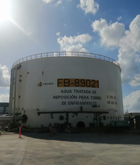 Refinería Dos Bocas Construcción de Tanques con Techint Categoría: Construcción y Rehabilitación de Tanques