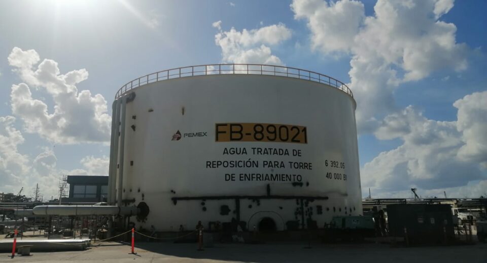 Refinería Dos Bocas Construcción de Tanques con Techint Categoría: Construcción y Rehabilitación de Tanques